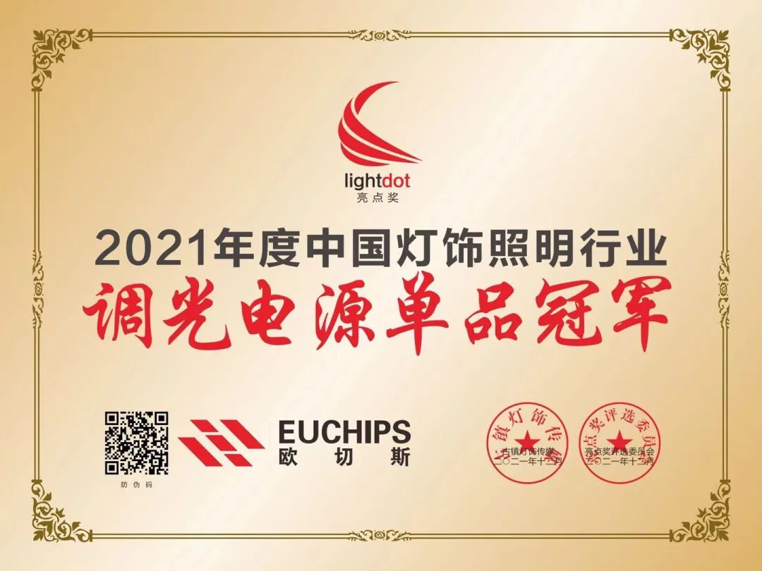 7. 2021 China Lighting Industry - Champion of LED Dimming Drivers