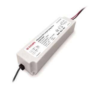 60W 48VDC Non-dimmable Waterproof CV Driver PES60-1W48V