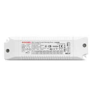 12W 120~350mA*2ch DALI CC Driver DT8 EUP12D-2HMC-0